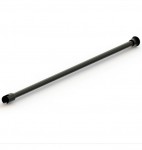 Glass To Ceiling Support  Bar Matte Black